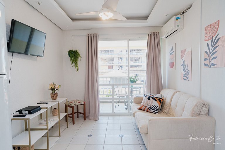 Ape 4 pessoas garagem / churrasqueira em jurerê