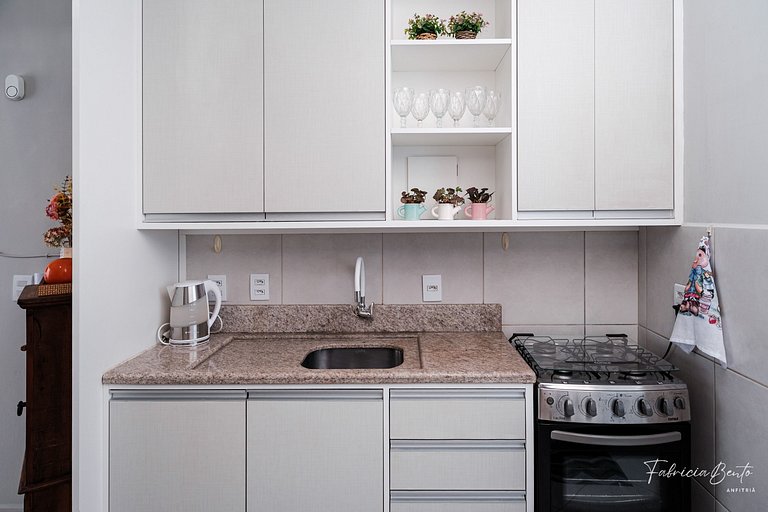 Apartamento em Jurerê • 2 dormitórios • Máquina de lavar • 3