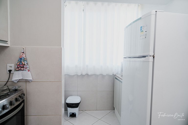 Apartamento em Jurerê • 2 dormitórios • Máquina de lavar • 3