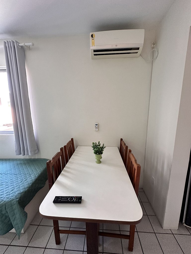 104 Condomínio próximo mar, balcón e Parrilla