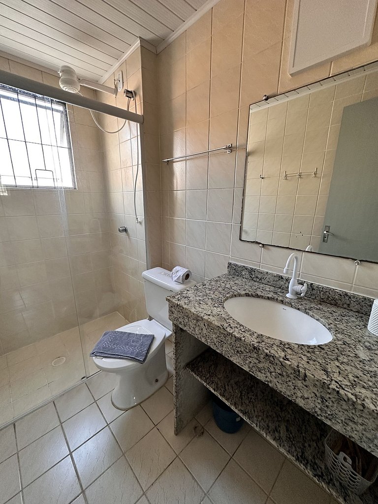 104 Condomínio próximo mar, balcón e Parrilla